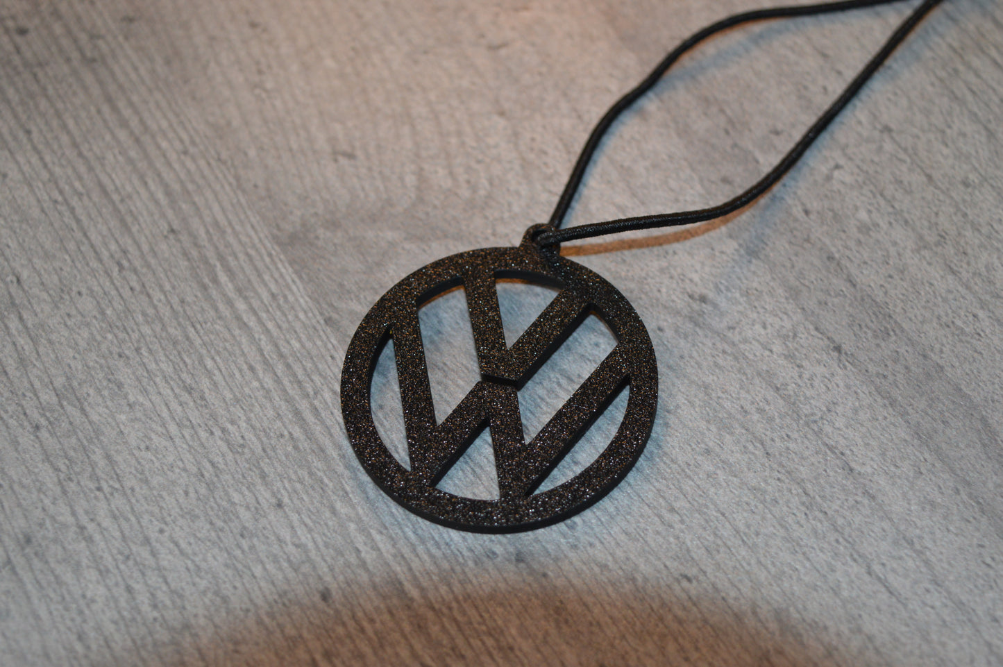 Car pendant rearview mirror VW logo