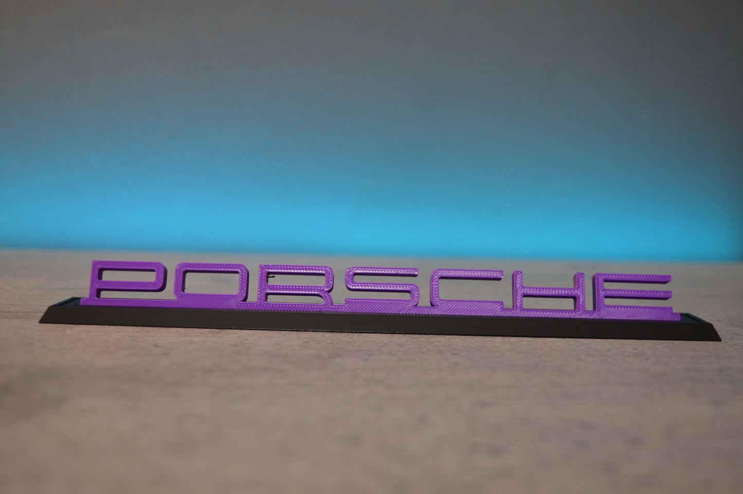 Porsche logo display