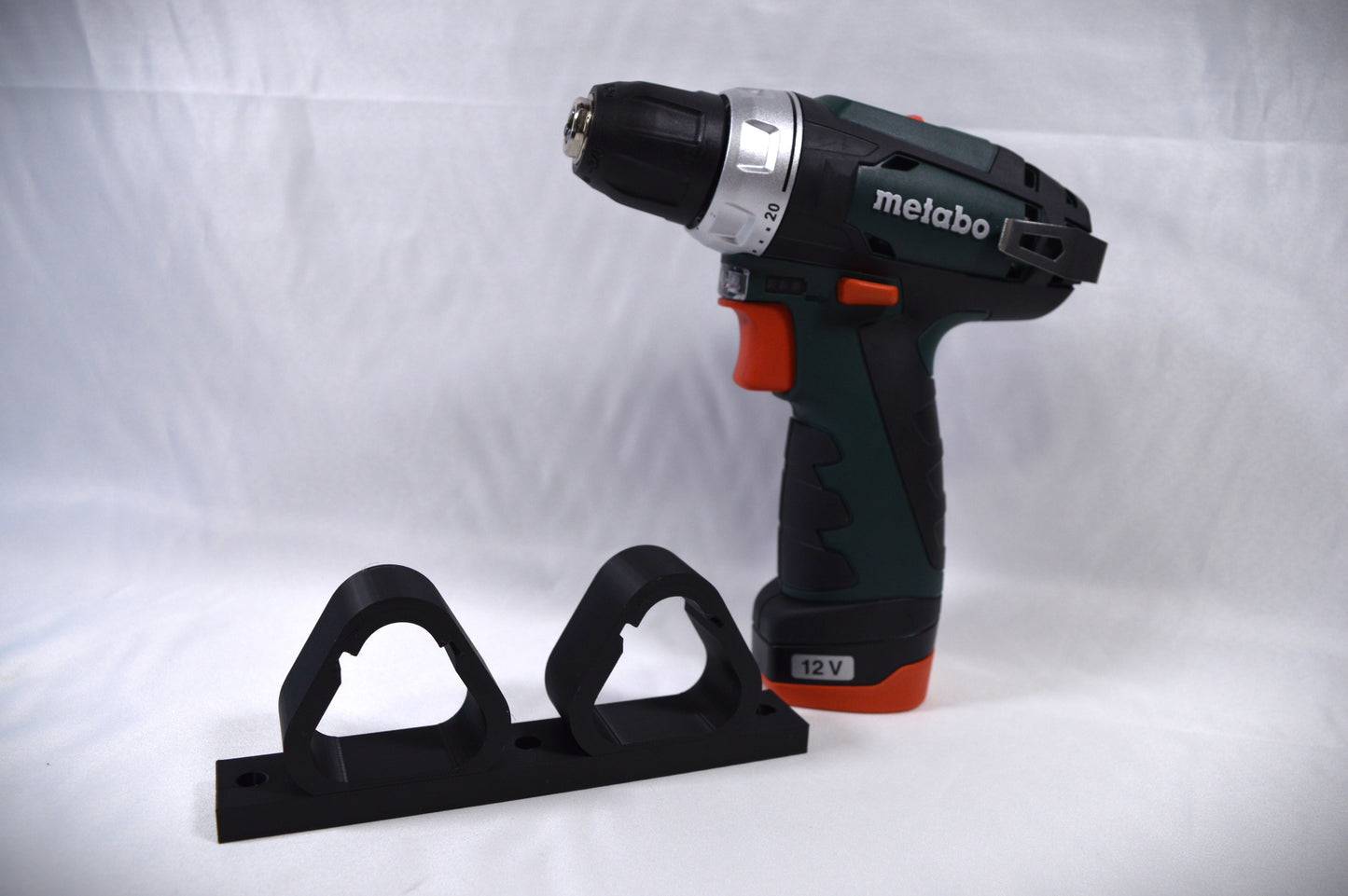 12V Akkuhalterung Metabo Bosch Milwaukee