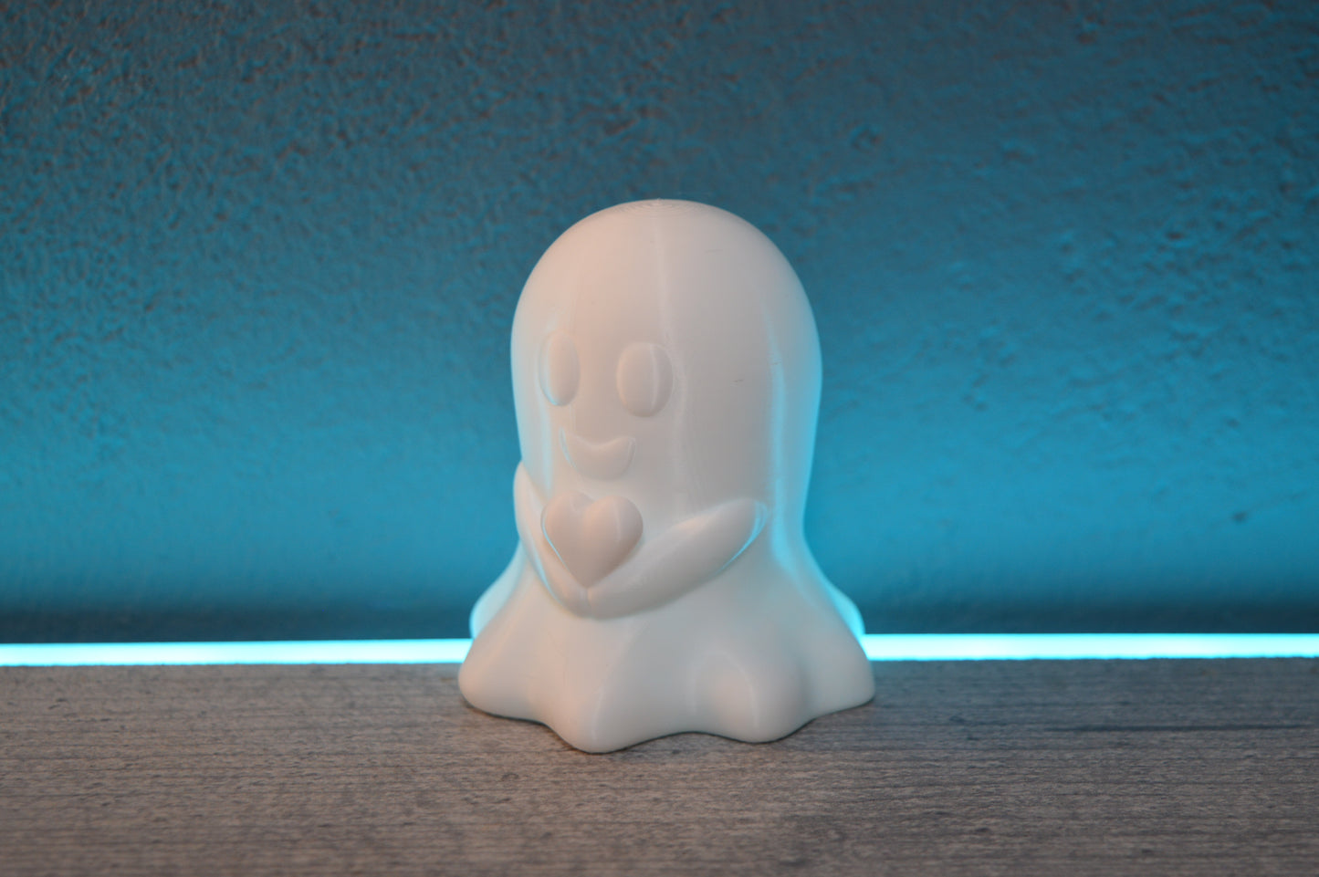 Decorative figure ghost "heart" 👻