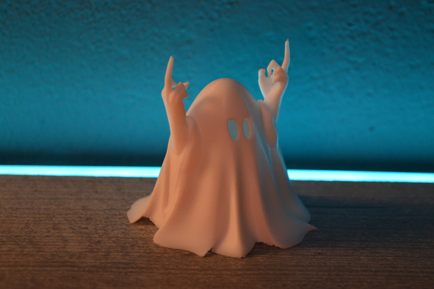 Decorative figure ghost "Middle Finger" 👻
