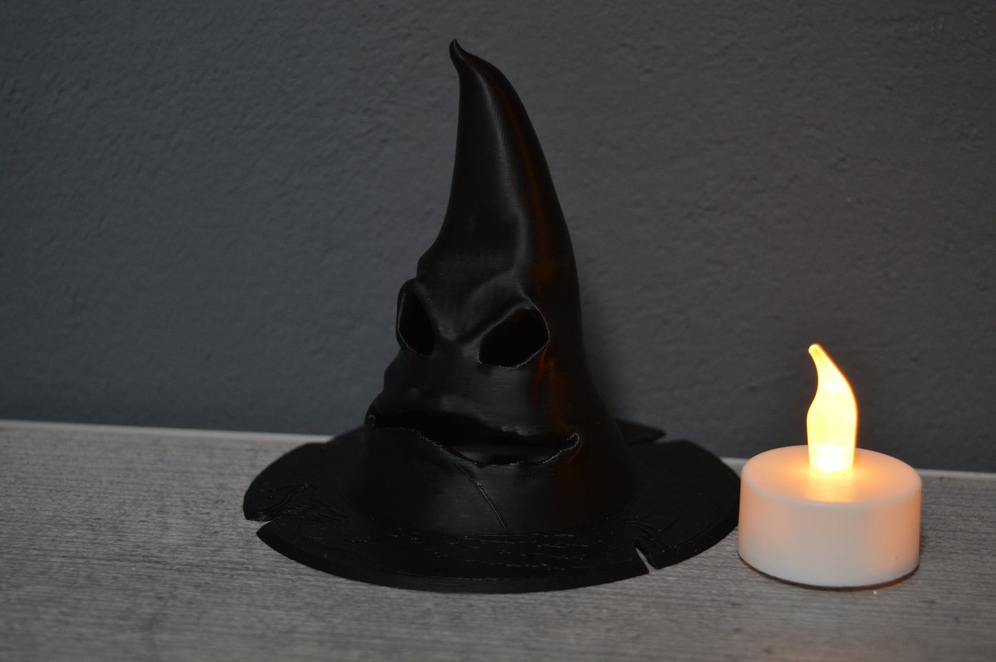 Halloween ghost hat lamp