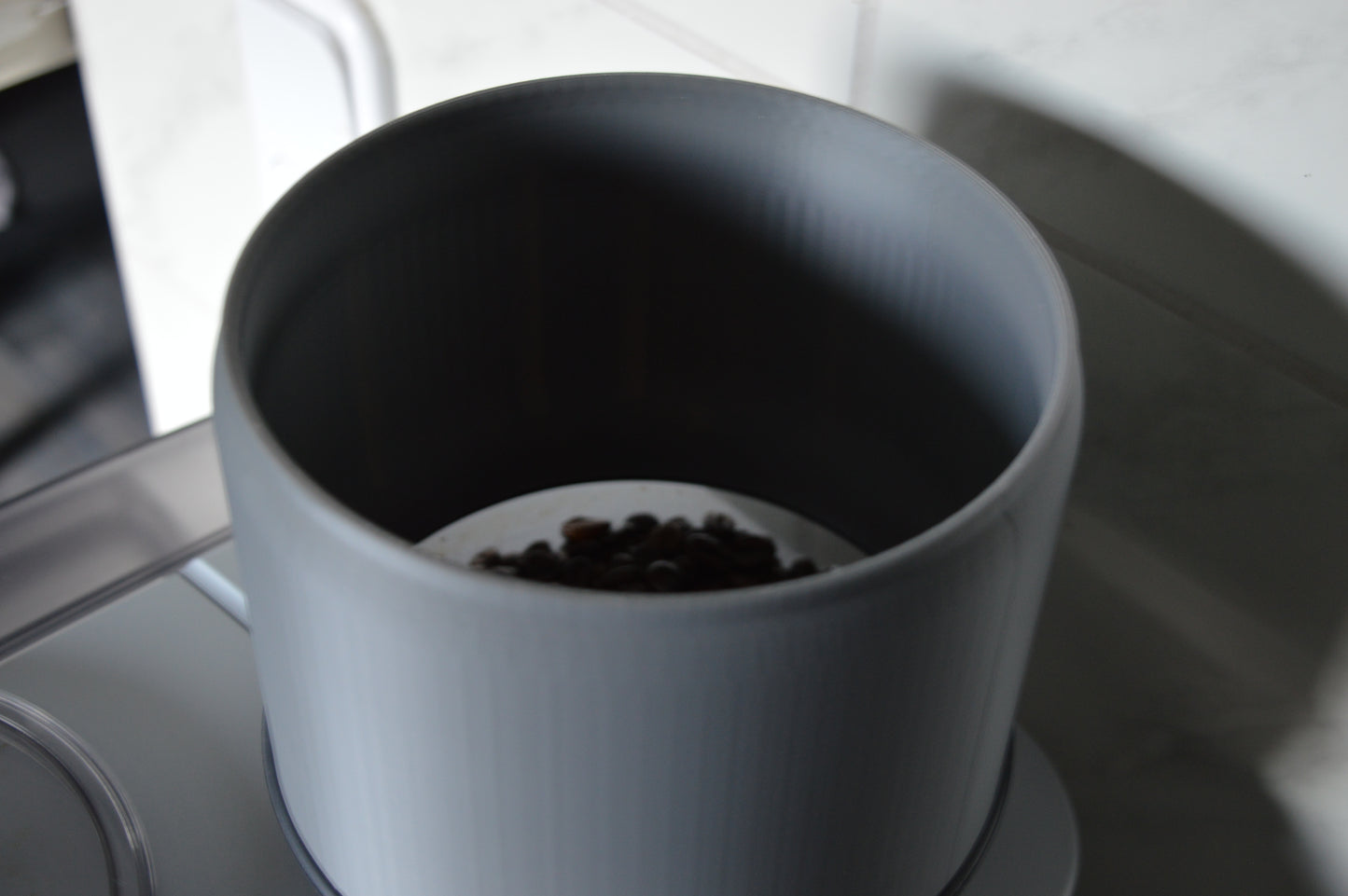 Bean container extension for Siemens EQ6