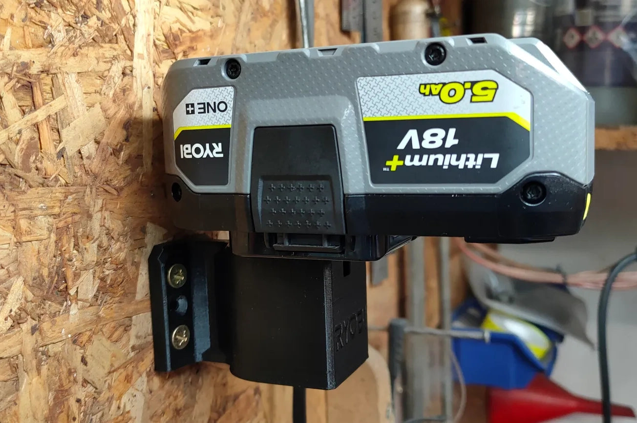 RYOBI 18V battery holder