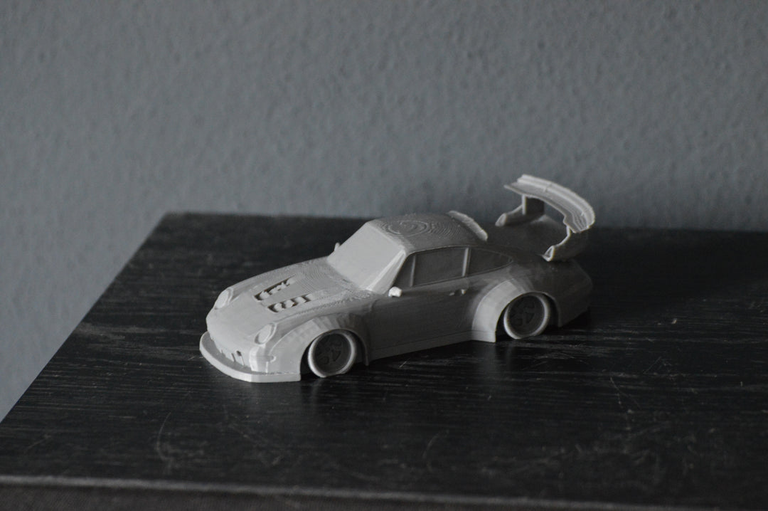 Porsche 911 RWB Tuning Dekoration Modell Modellauto Auto Geschenk Autoteile Kunst