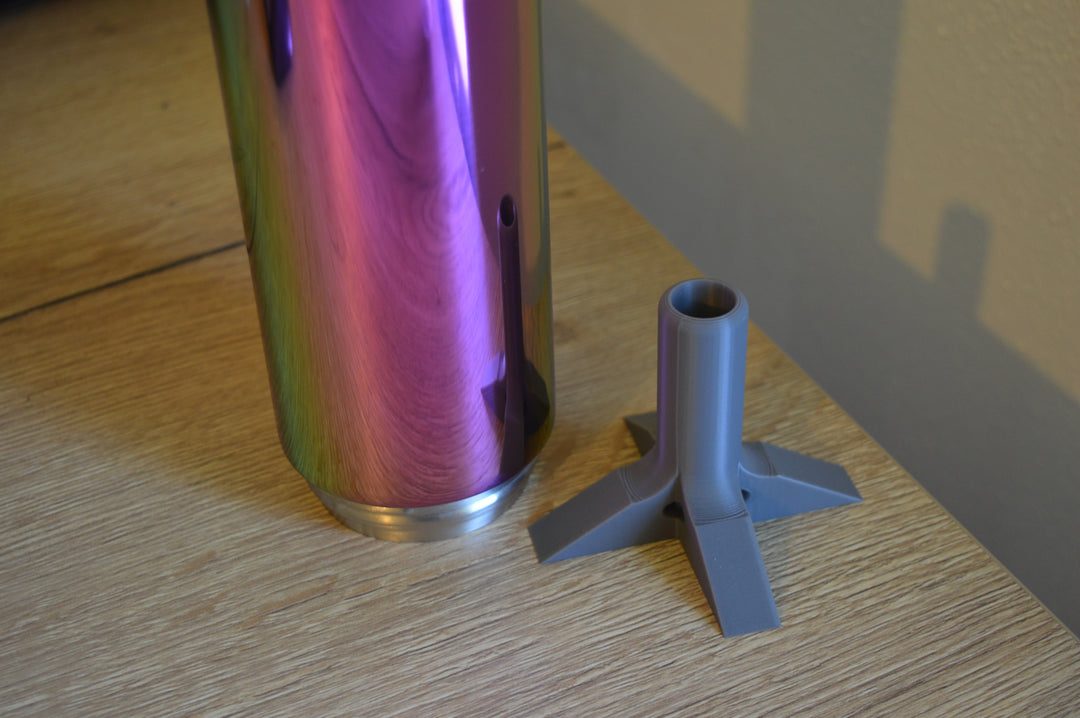 Flaschenhalterung zum Abtropfen