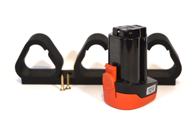 12V Akkuhalterung Metabo Bosch Milwaukee