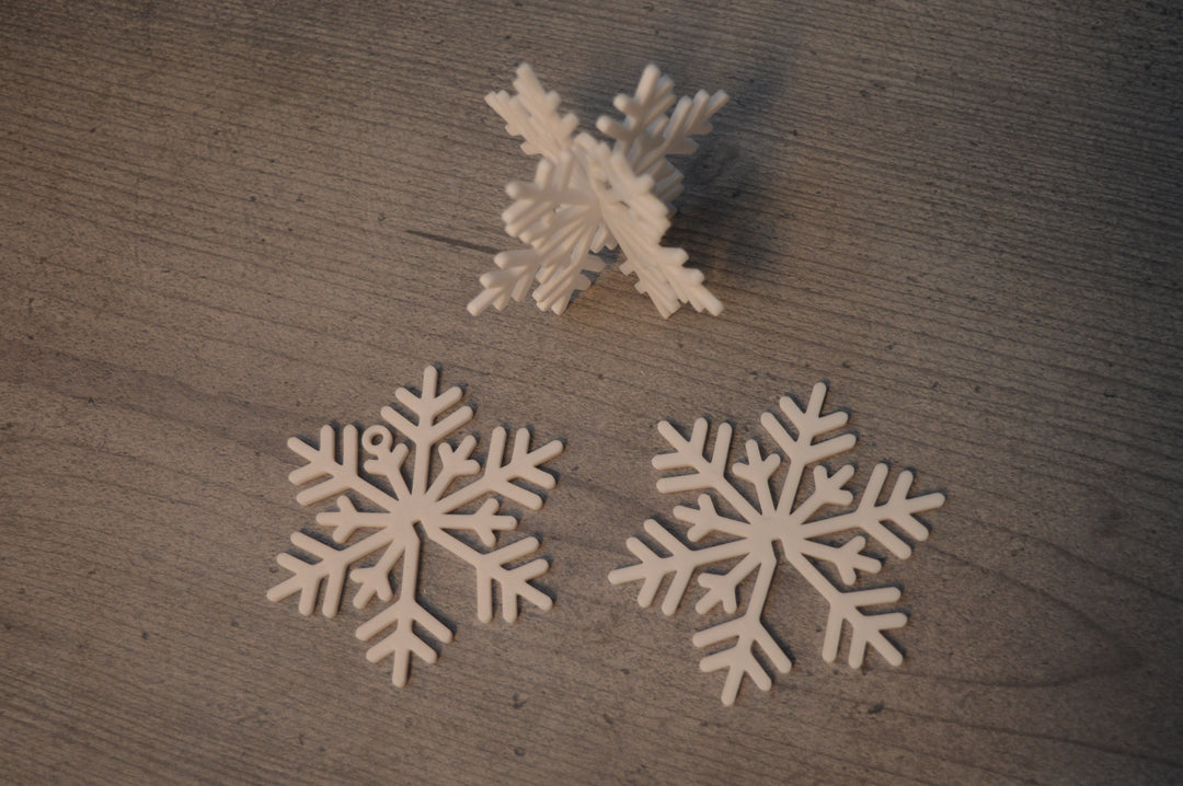 Anhänger Tannenbaum - Schneeflocke