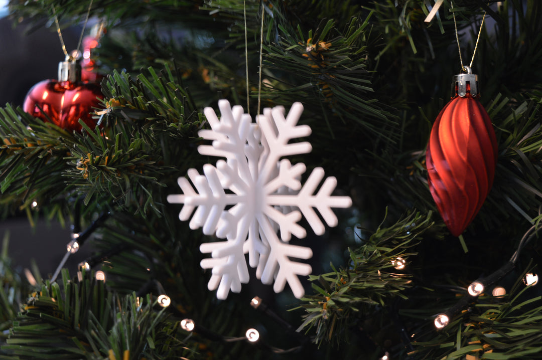 Anhänger Tannenbaum - Schneeflocke