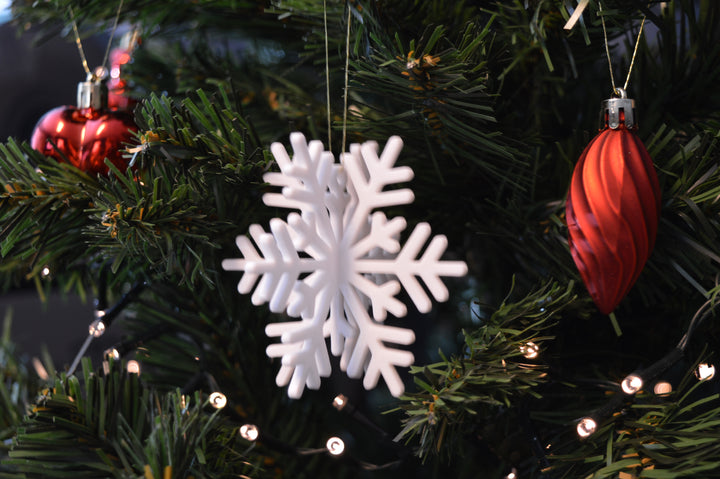 Anhänger Tannenbaum - Schneeflocke