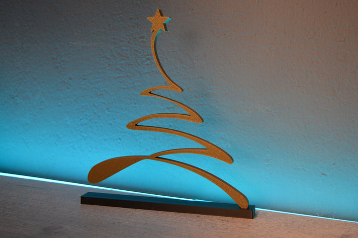 Abstrakter Weihnachtsbaum Aufsteller