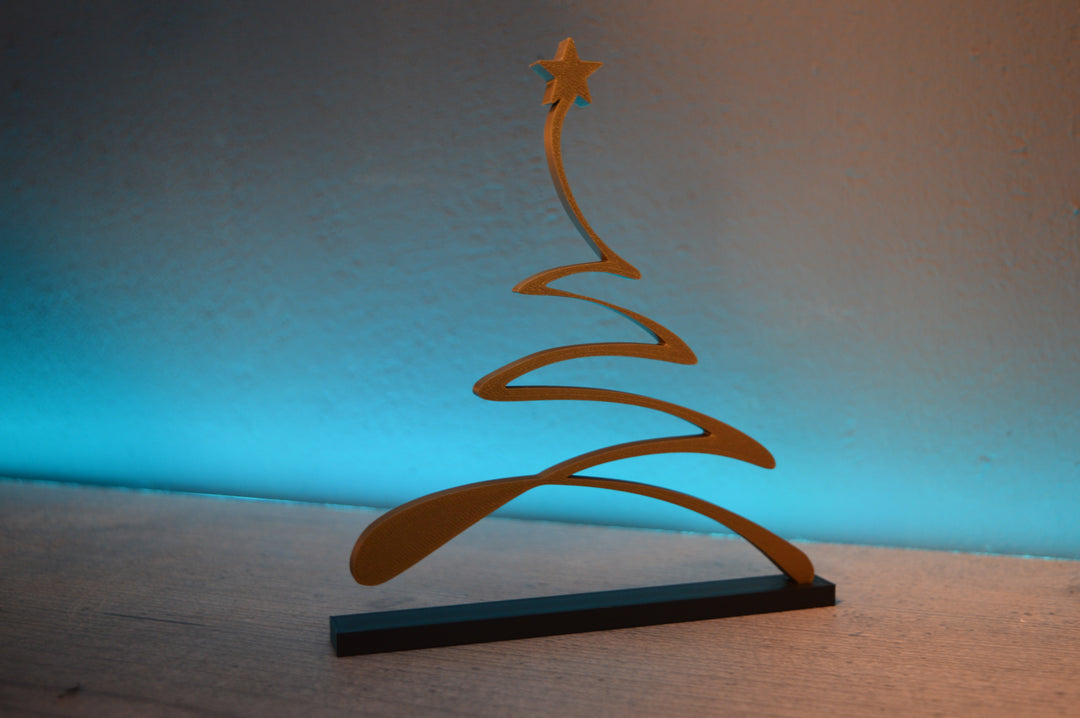 Abstrakter Weihnachtsbaum Aufsteller