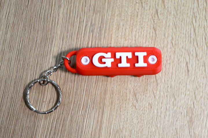 Schlüsselanhänger VW Golf GTI