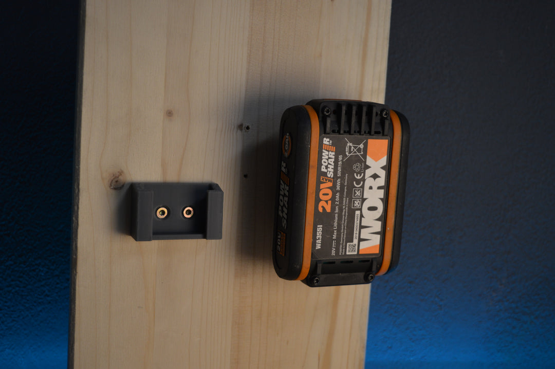 WORX 20V Akkuhalterung