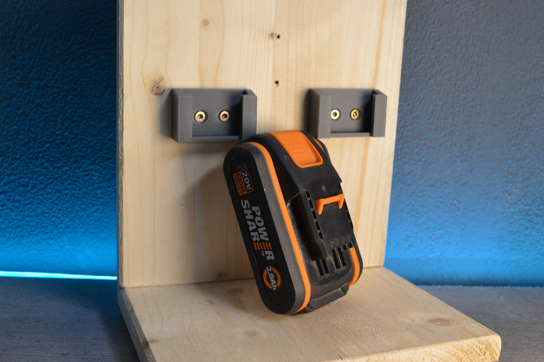 WORX 20V Akkuhalterung