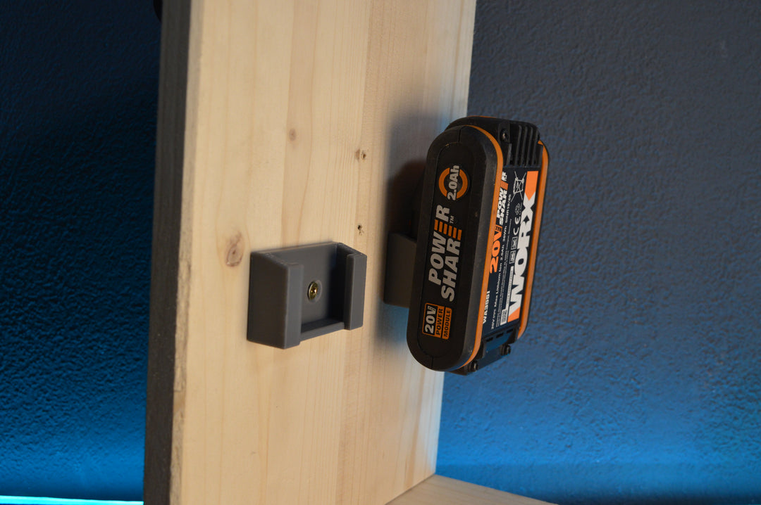 WORX 20V Akkuhalterung