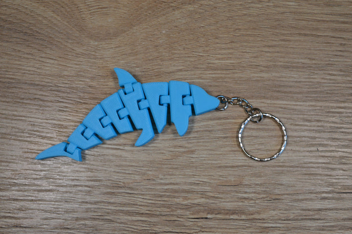 Flexi Delfin Schlüsselanhänger